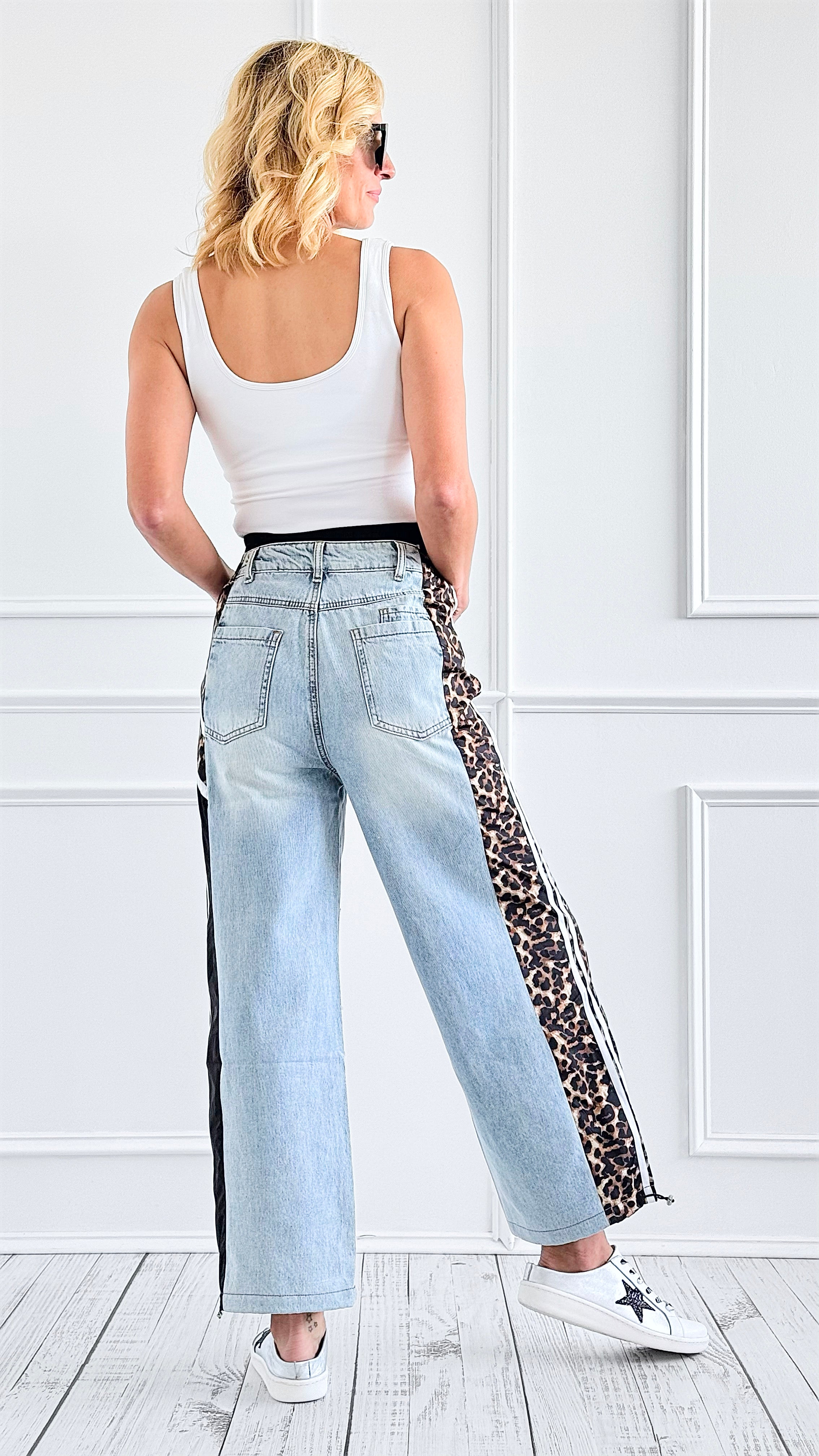 Wild Side Denim Pants-DAMAGED-170 Bottoms-litaga-Coastal Bloom Boutique, find the trendiest versions of the popular styles and looks Located in Indialantic, FL