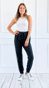 Easy Street Knit Joggers-180 Joggers-mystree-Coastal Bloom Boutique, find the trendiest versions of the popular styles and looks Located in Indialantic, FL