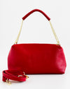 Italian Chain Reaction Cross Body Bag -Red-240 Bags-DEDA LEATHER-Coastal Bloom Boutique, find the trendiest versions of the popular styles and looks Located in Indialantic, FL