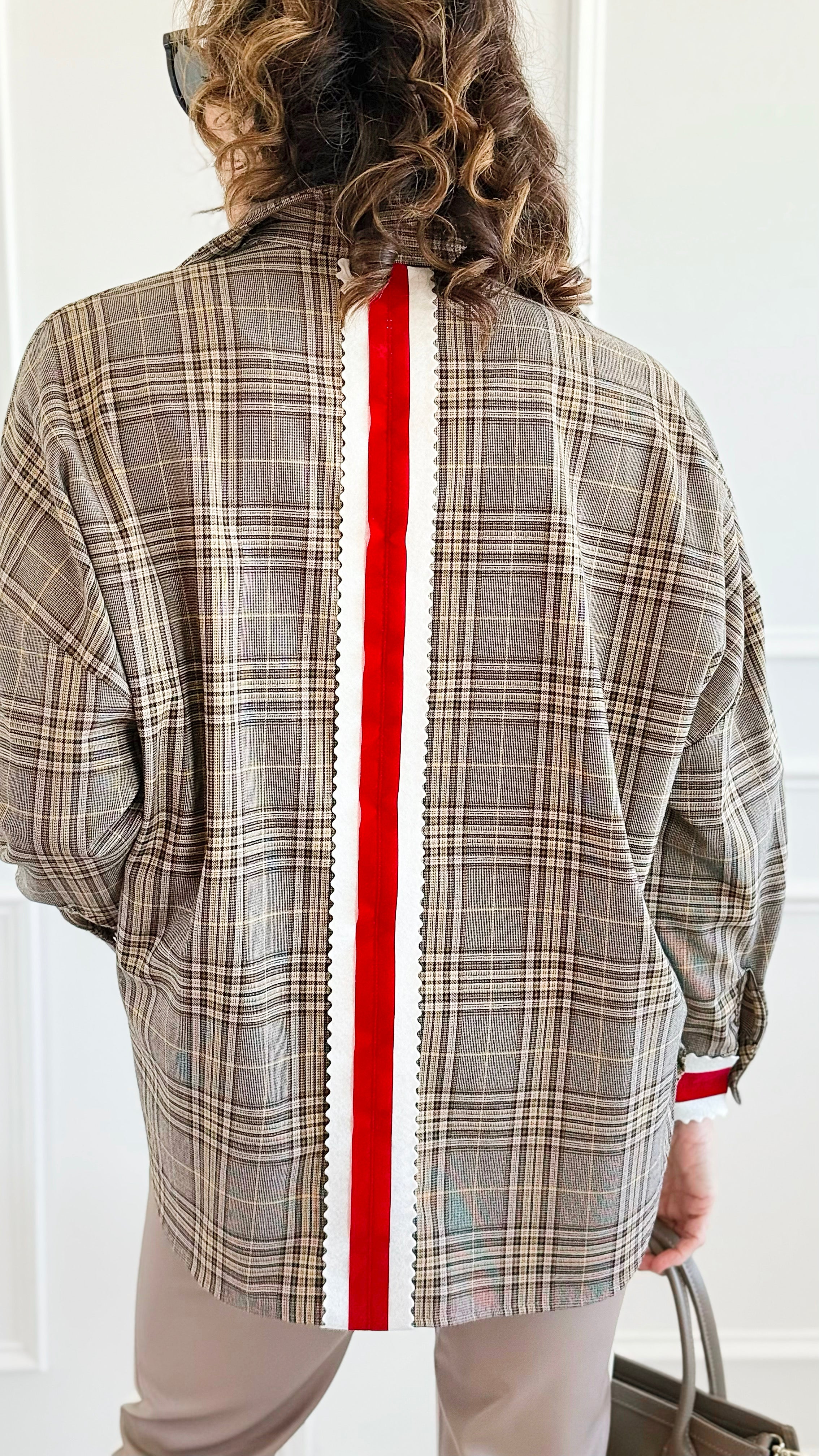 CB CUSTOM - Ribbon Runway Italian Top-170 Bottoms-AZUL MONACO / Holly-Coastal Bloom Boutique, find the trendiest versions of the popular styles and looks Located in Indialantic, FL