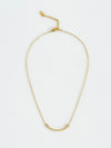 Minimalist Arc Necklace-230 Jewelry-NYW-Coastal Bloom Boutique, find the trendiest versions of the popular styles and looks Located in Indialantic, FL