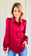 Regal Glow Blouse-110 Long Sleeve Tops-LA' ROS-Coastal Bloom Boutique, find the trendiest versions of the popular styles and looks Located in Indialantic, FL