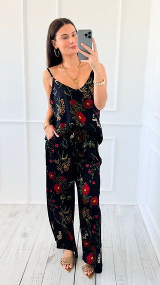 Moonlit Garden Italian Set- Black