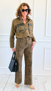 Fierce Elegance Pant Set-210 Loungewear/Sets-JJ'S FAIRYLAND-Coastal Bloom Boutique, find the trendiest versions of the popular styles and looks Located in Indialantic, FL