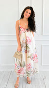 Petals Slip Sleeveless Italian Long Dress-200 Dresses/Jumpsuits/Rompers-AZUL MONACO-Coastal Bloom Boutique, find the trendiest versions of the popular styles and looks Located in Indialantic, FL