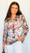 Prairie Crown Long Sleeve Italian Top-110 short Sleeve Top-Italianissimo-Coastal Bloom Boutique, find the trendiest versions of the popular styles and looks Located in Indialantic, FL