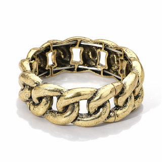 Boho Bold Chunky Chain Stretch Bracelet