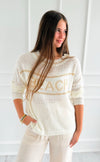 Salt Air Script Knit Sweater-140 Sweaters-Cozy Co-Coastal Bloom Boutique, find the trendiest versions of the popular styles and looks Located in Indialantic, FL
