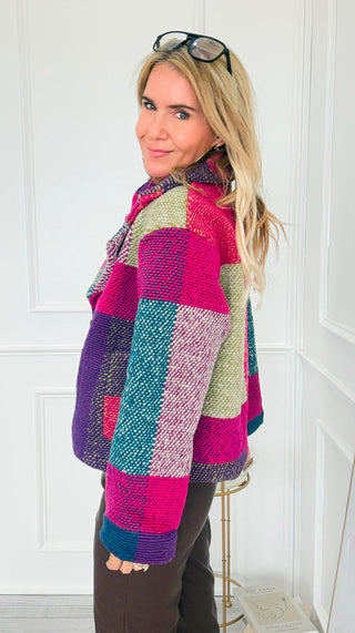 Color Story Woven Jacket