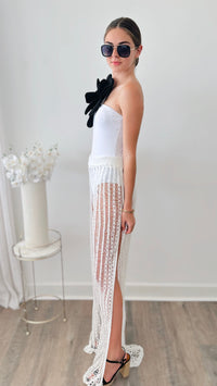 Crochet Long Pants-170 Bottoms-Beston-Coastal Bloom Boutique, find the trendiest versions of the popular styles and looks Located in Indialantic, FL