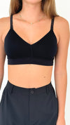 Black Plunge Situation Bra - Black Mini Loops-220 Intimates-Strap-its-Coastal Bloom Boutique, find the trendiest versions of the popular styles and looks Located in Indialantic, FL