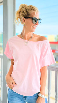 Soft Focus Moments Top -  Pink