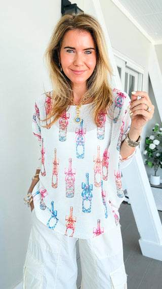 Champagne Wishes Italian St Tropez Knit