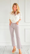 Neutral Vibe Slim Straight Crop Jeans-190 Denim-Mica Denim-Coastal Bloom Boutique, find the trendiest versions of the popular styles and looks Located in Indialantic, FL