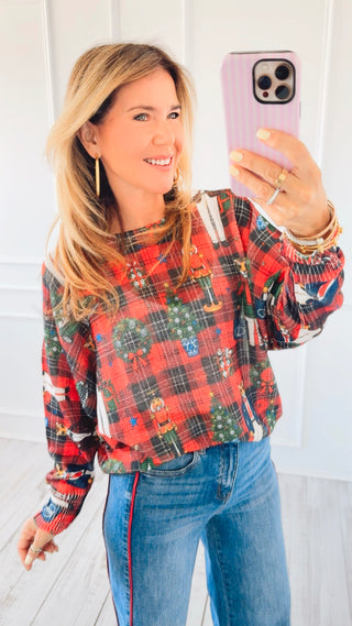 Tartan Tigers Italian St Tropez Knit