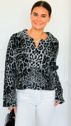 Wild Intentions Sweater Jacket-160 Jackets-White Birch-Coastal Bloom Boutique, find the trendiest versions of the popular styles and looks Located in Indialantic, FL