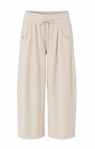 Soft Motion Barrel Pant - Beige