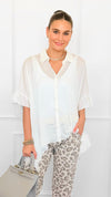 Relaxed Charm Hi-Lo Top-100 Sleeveless Tops-mystree-Coastal Bloom Boutique, find the trendiest versions of the popular styles and looks Located in Indialantic, FL