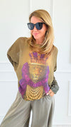 Royal Reign Italian St Tropez Knit-140 Sweaters-SORPRESA-Coastal Bloom Boutique, find the trendiest versions of the popular styles and looks Located in Indialantic, FL