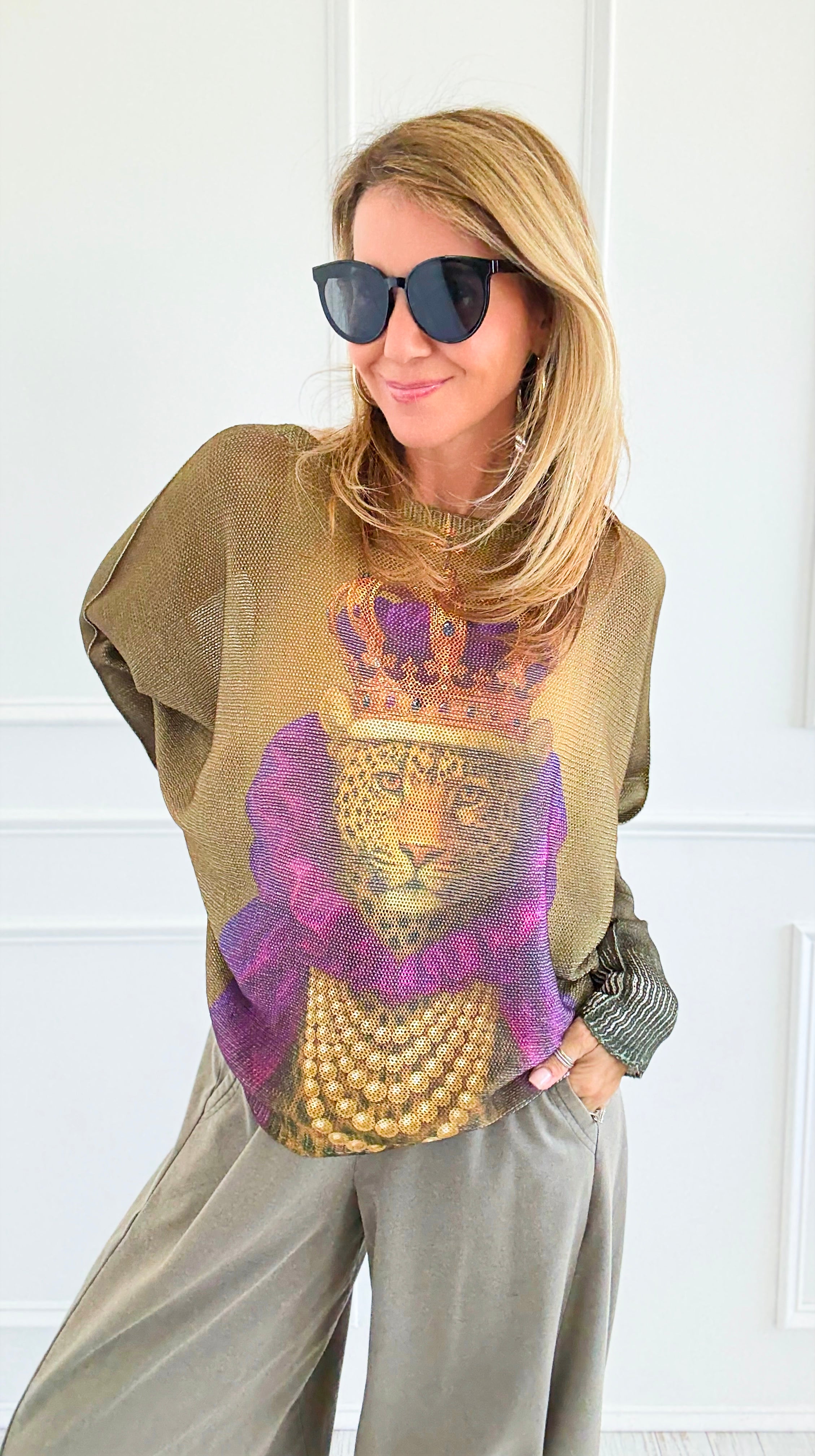 Royal Reign Italian St Tropez Knit-140 Sweaters-SORPRESA-Coastal Bloom Boutique, find the trendiest versions of the popular styles and looks Located in Indialantic, FL