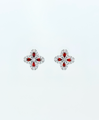 Timeless Blossom Earrings- Topaz-230 Jewelry-NYW-Coastal Bloom Boutique, find the trendiest versions of the popular styles and looks Located in Indialantic, FL