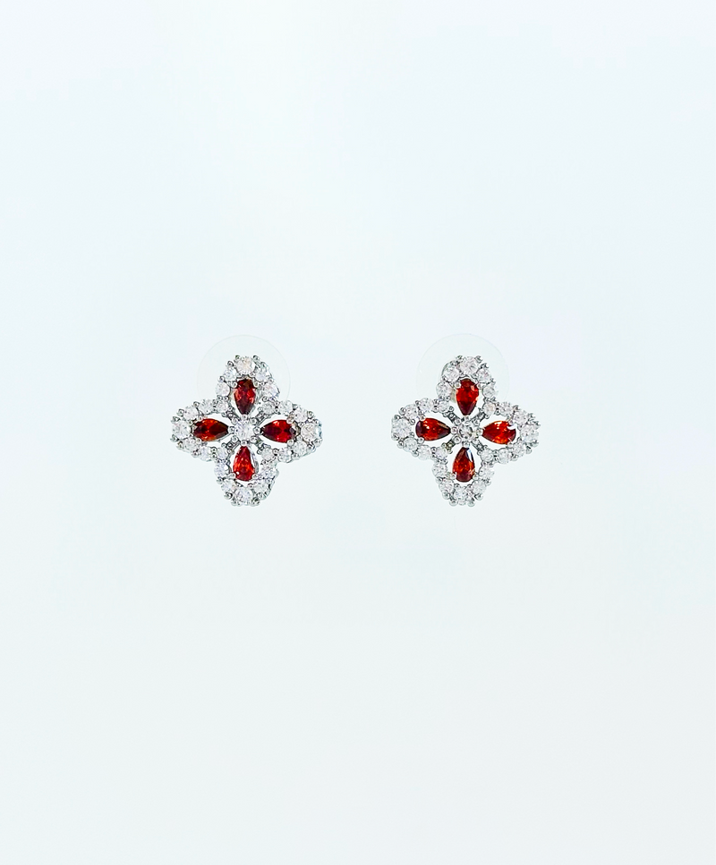 Timeless Blossom Earrings- Topaz-230 Jewelry-NYW-Coastal Bloom Boutique, find the trendiest versions of the popular styles and looks Located in Indialantic, FL