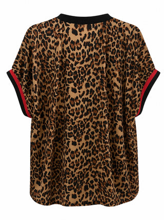 Leopard Tunic Top