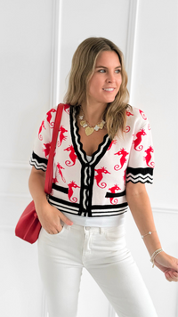 Country Club Check Cardigan-150 Cardigans/Layers-Sweet Generis-Coastal Bloom Boutique, find the trendiest versions of the popular styles and looks Located in Indialantic, FL