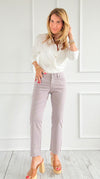 Neutral Vibe Slim Straight Crop Jeans-190 Denim-Mica Denim-Coastal Bloom Boutique, find the trendiest versions of the popular styles and looks Located in Indialantic, FL