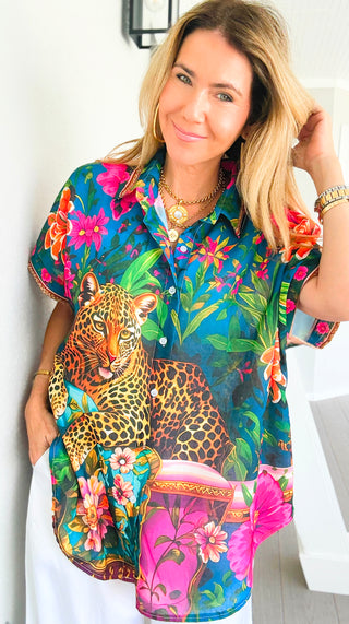 Tropical Jungle Ibiza Italian Top