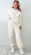 Airplane Mode Set - Cream-210 Loungewear/Sets-HYFVE-Coastal Bloom Boutique, find the trendiest versions of the popular styles and looks Located in Indialantic, FL