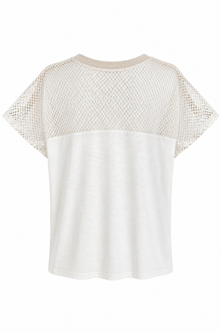 Sneaker & Sparkle Italian Lace - Up Top