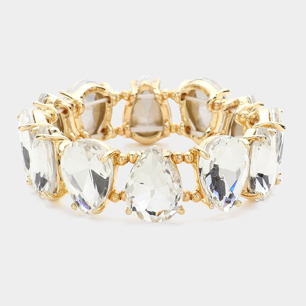 Luminous Lagoon Bracelet - Clear-230 Jewelry-NYW-Coastal Bloom Boutique, find the trendiest versions of the popular styles and looks Located in Indialantic, FL