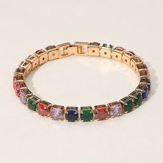 Midnight Elegance in Gold Bracelet - Gold, Multi-230 Jewelry-NYW-Coastal Bloom Boutique, find the trendiest versions of the popular styles and looks Located in Indialantic, FL