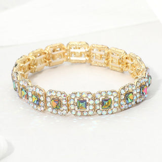 Pavé Frame Bracelet - Vitrail Medium