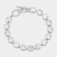 They Will Ask Toggle Bracelet - Clear-230 Jewelry-NYW-Coastal Bloom Boutique, find the trendiest versions of the popular styles and looks Located in Indialantic, FL