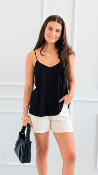 Luxe Modal Cami-210 Loungewear/Sets-Rae Mode-Coastal Bloom Boutique, find the trendiest versions of the popular styles and looks Located in Indialantic, FL