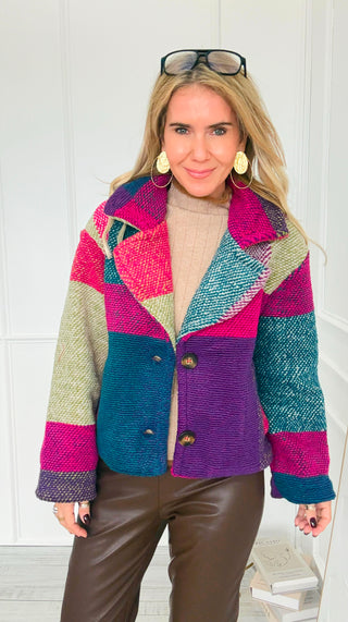 Color Story Woven Jacket
