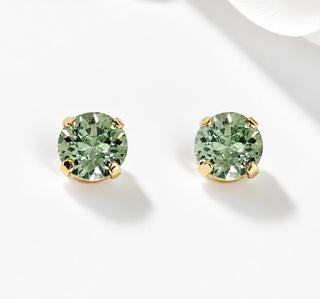 Aurora Stud Earrings - Sea Foam - Katora