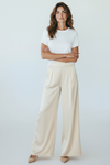 High-Rise Pleated Wide Leg Pant-170 Bottoms-BucketList-Coastal Bloom Boutique, find the trendiest versions of the popular styles and looks Located in Indialantic, FL