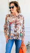 Prairie Crown Long Sleeve Italian Top-110 short Sleeve Top-Italianissimo-Coastal Bloom Boutique, find the trendiest versions of the popular styles and looks Located in Indialantic, FL