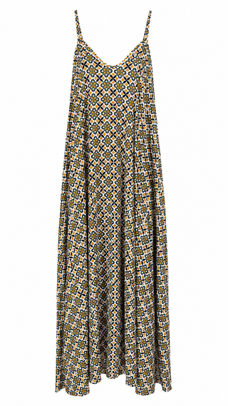 Citrus Grove Italian Sleeveless Dress