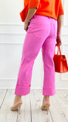 Malibu Pop Cuffed Denim Pants-100 Pants-Mica Denim-Coastal Bloom Boutique, find the trendiest versions of the popular styles and looks Located in Indialantic, FL