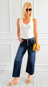 Midnight Horizon Denim Pants-190 Denim-RISEN JEANS-Coastal Bloom Boutique, find the trendiest versions of the popular styles and looks Located in Indialantic, FL