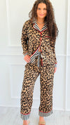 Spotted in Satin Print Pajama Set-210 Loungewear/Sets-Anniewear-Coastal Bloom Boutique, find the trendiest versions of the popular styles and looks Located in Indialantic, FL