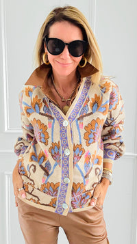 Birds in Paradise Cardigan-150 Cardigans/Layers-Fate By LFD-Coastal Bloom Boutique, find the trendiest versions of the popular styles and looks Located in Indialantic, FL