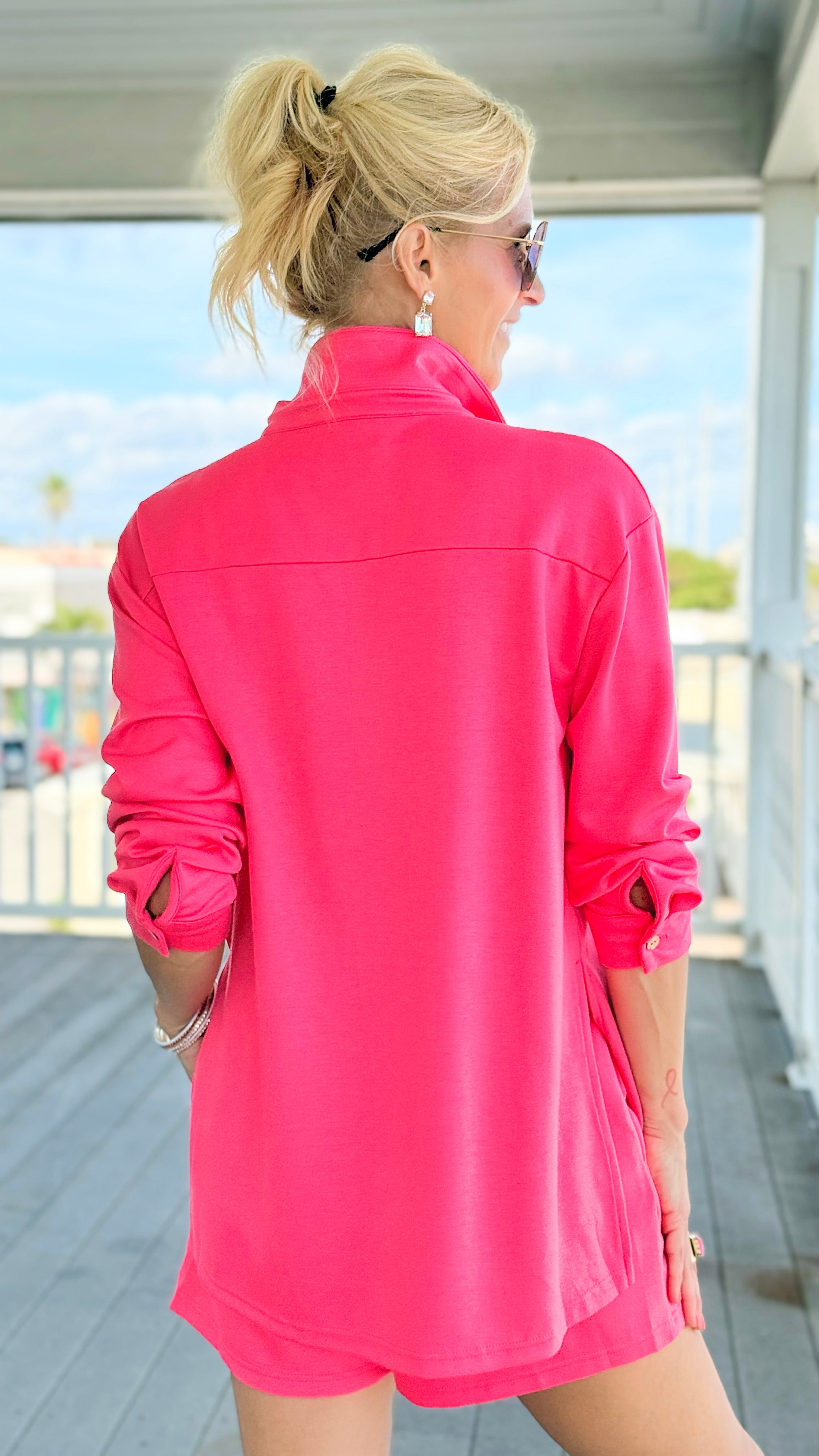 Bubble Bliss Button Romper