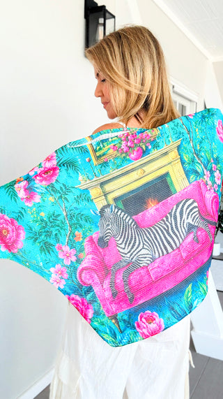Zebra Manor Italian St Tropez Knit
