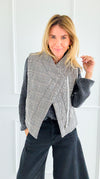 Checked In Quilted Vest-160 Jackets-mystree-Coastal Bloom Boutique, find the trendiest versions of the popular styles and looks Located in Indialantic, FL