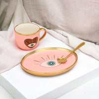 Eye Heart Mug Set - Pink-270 Home/Gift-Wona-Coastal Bloom Boutique, find the trendiest versions of the popular styles and looks Located in Indialantic, FL